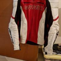 Giacca moto pelle Dainese Racing C2 tg. 50