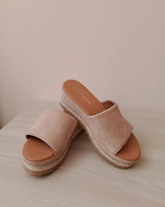 Ciabatte sandali bassi aperti