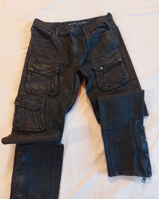 Rari jeans denim cerati Ralph Lauren cargo 36x32