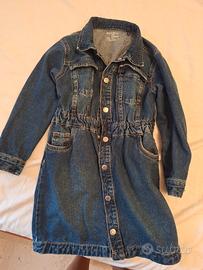 giubbotto jeans bambina 6 anni 116 cm