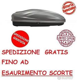 Box portatutto auto G3 Absolute 320 litri Grigio L