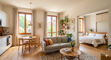 VILLA GORDIANI / TRILOCALE con SPESE COMPRESE