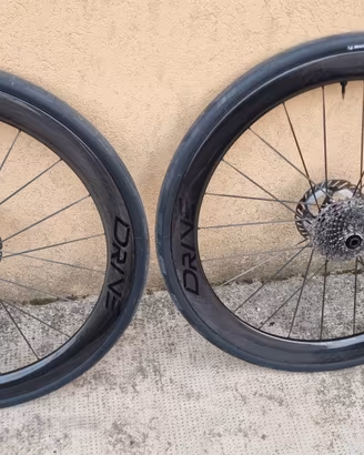 RUOTE DRIVE 50D TUBELESS BDC CARBONIO ELITEWHEELS
