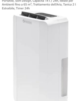 Olimpia Splendid Deumidificatore Aquaria Slim 14 P