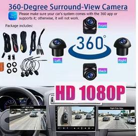Kit Telecamera Auto 360° HD 1080