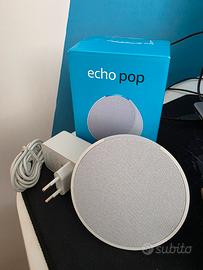 Echo Pop Ultimo modello Amazon Bianco Ghiaccio 