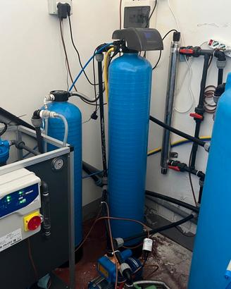 Impianto per trattamento osmosi