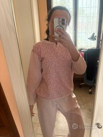 🌸Set Pigiamo Rosa Co-ord - Morbido e Caldo 🌸