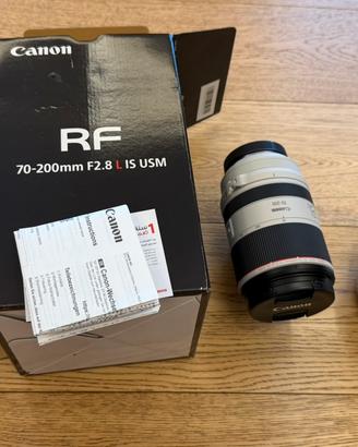 Canon RF 70-200  f 2.8 L IS USM nuovo