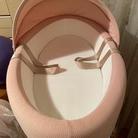 Baby nest BAMBOOM neutral pink