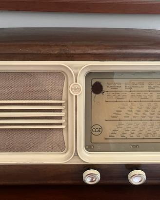 Radio d’epoca CGE