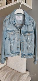 Giubbino jeans bambina 