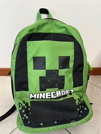 Zaino scuola Minecraft