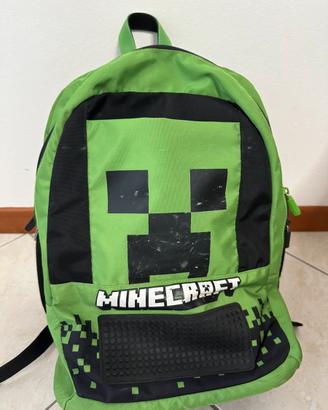 Zaino scuola Minecraft