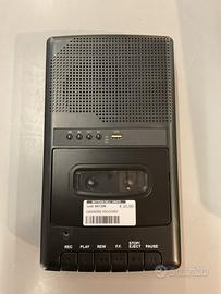 Cassette recorder con attacco usb