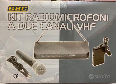 Radiomicrofono VHF della gbc nuovo