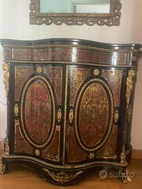Credenza - Commode stile Boulle Epoca fine 800