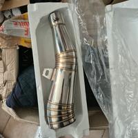 Marmitta Scarico GP Terminale Universale Inox con 