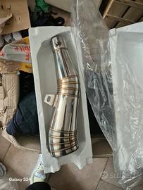 Marmitta Scarico GP Terminale Universale Inox con 