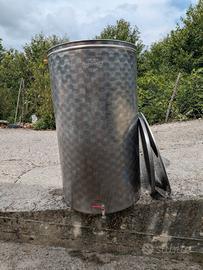Serbatoio Inox 500 litri per vino - Donato Roccia