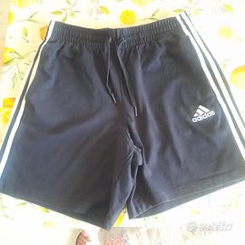 Pantaloncini Adidas uomo blu- TG M- in cotone