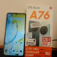 ZTE Blade A76 5G 128GB ROM, 8GB RAM, Garanzia 2027