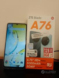 ZTE Blade A76 5G 128GB ROM, 8GB RAM, Garanzia 2027