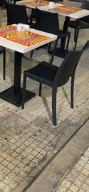Tavoli e sedie per bar/panineria
