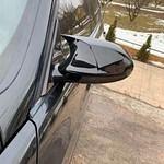 Coprispecchietti Retrovisori Per BMW Serie 3 E90 E91 E92 E93 (2008-2013) - Nero Lucido, In Plastica ABS