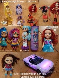 giocattoli bambina vari