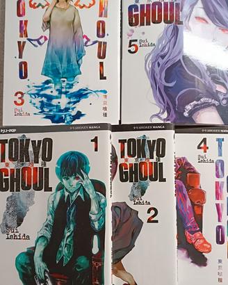 Manga Tokyo Ghoul 5 volumi