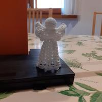 angelo fatto a mano ad uncinetto