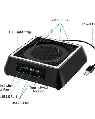 Ventola Xbox Series X RGB