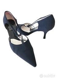 Scarpe décolleté t bar vintage Y2K tg.38