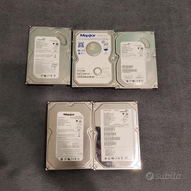 Set da 5 HDD (3 SATA + 2 IDE) - Dimensioni Varie