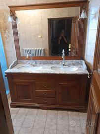 Mobile legno per bagno
