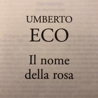 Libro UMBERTO ECO Il nome della Rosa