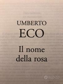 Libro UMBERTO ECO Il nome della Rosa