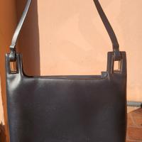 Borsa a spalla Gucci in pelle blu