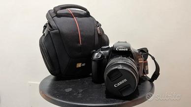 canon 1100d con obiettivo kit 18-55 mm