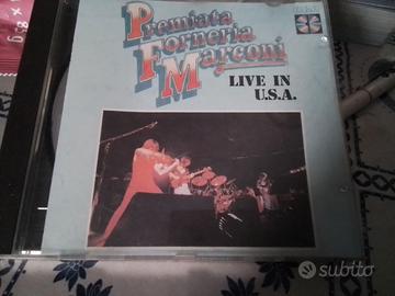 LIVE IN USA PFM PREMIATA FORNERIA MARCONI CD