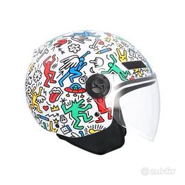 Casco Jet Shiro KIOTO Bambino