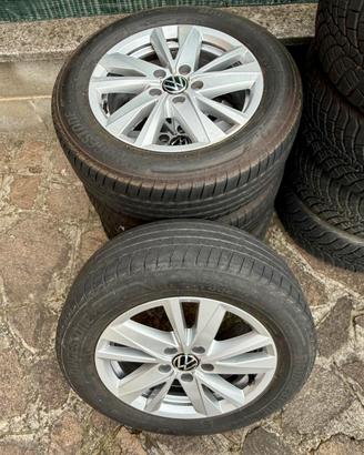 CERCHI IN LEGA R16 VW GOMME ESTIVE 205/60/16 96V