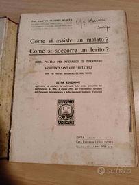 Libro Guida pratica per infermieri-infermiere 1938