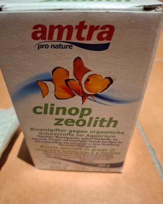 Zeolite per acquario 