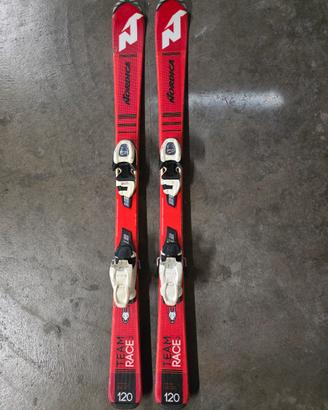 sci bambini 120 cm Nordica Team Race