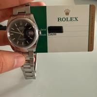 🕐 Rolex Datejust 36 - Ref. 116200 - Quadrante Nero