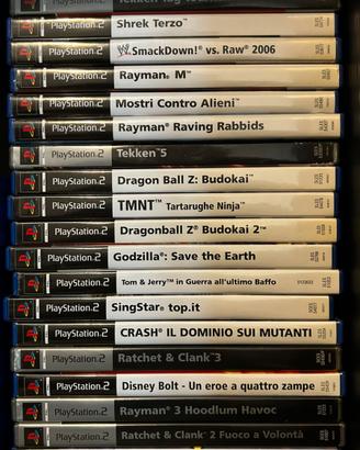 Lotto Giochi PS2 - Tutti funzionanti e completi
