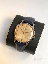 vintage Longines 12.68z carica manuale acciaio