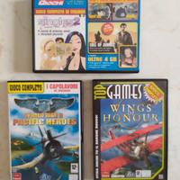 set di 3 cd rom di giochi e demo vintage originali